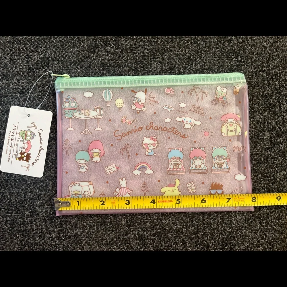 •Sanrio Character Pencil Pouch From Japan NWT•